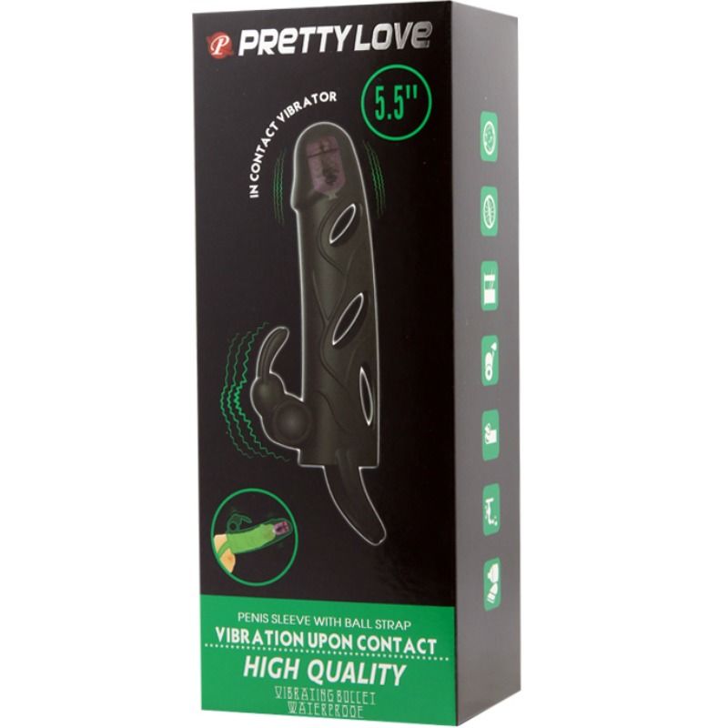PRETTY LOVE - SILIKONHÜLLE MIT VIBRATION 14 CM 2.0 – Bild 8