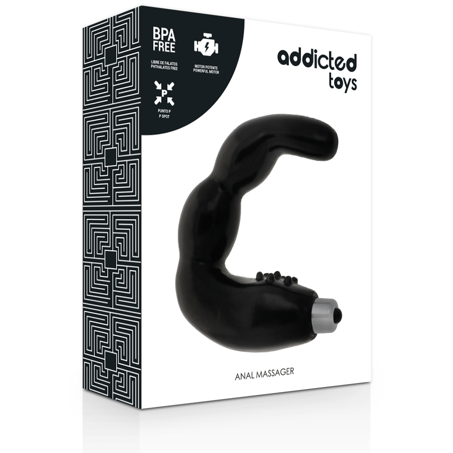 ADDICTED TOYS - PROSTATA ANAL MASSAGER VIBRATION – Bild 3