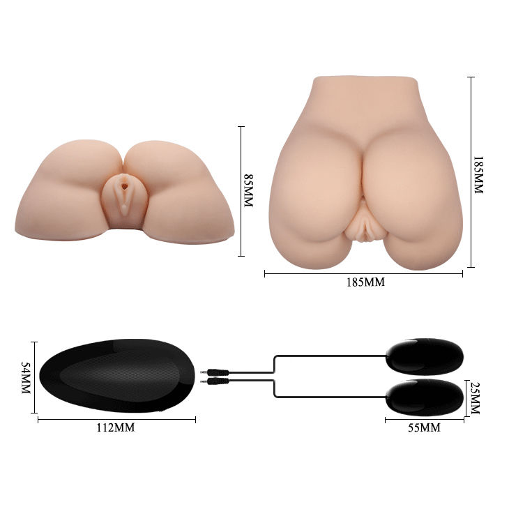 CRAZY BULL - REALISTISCHE VAGINA UND ANUS MIT VIBRATIONSPOSITION 5 – Bild 14