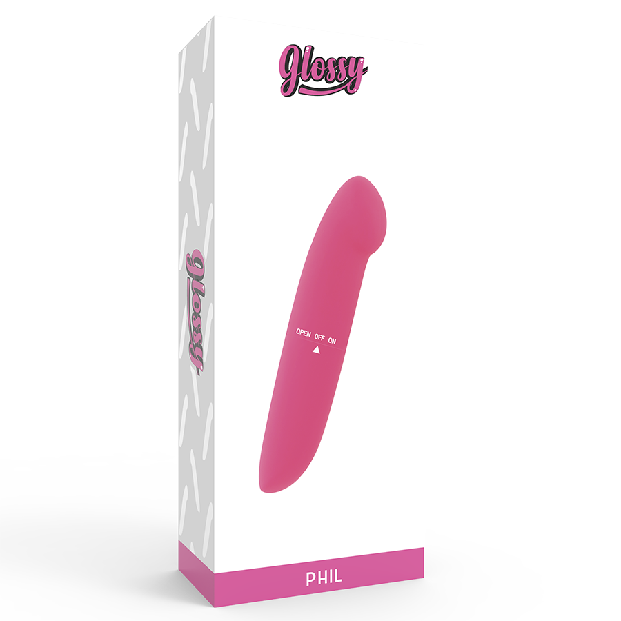 GLOSSY - PHIL VIBRATOR ROSA – Bild 4