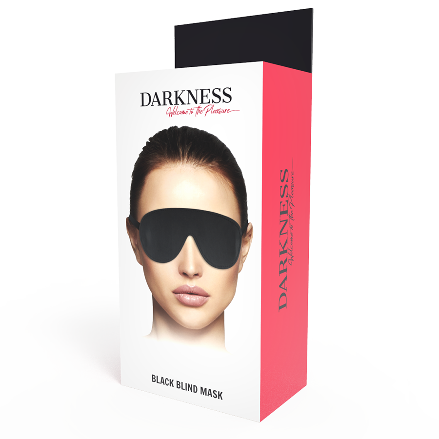 DARKNESS - HOCHWERTIGE SCHWARZE MASKE – Bild 3