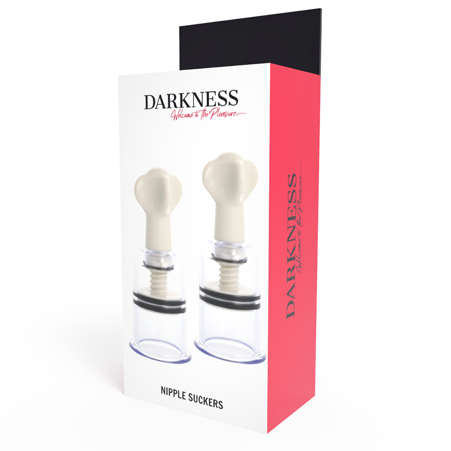 DARKNESS - TRANSPARENTER NIPPELSAUGER 3,1 CM DURCHMESSER – Bild 3