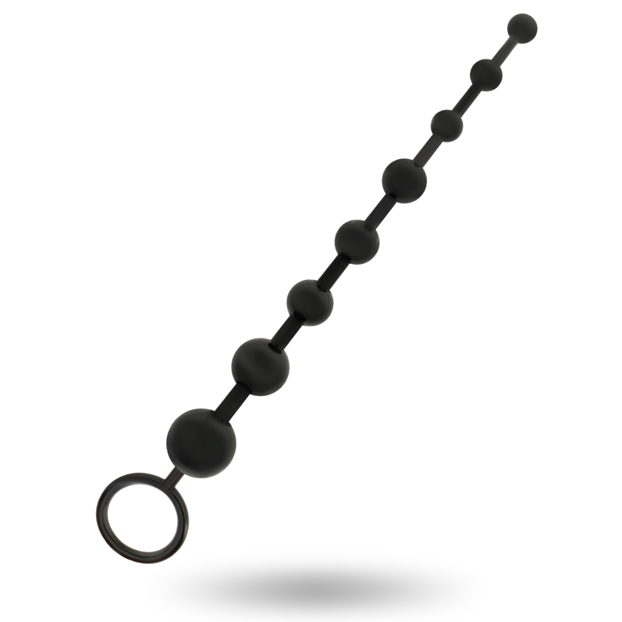 ADDICTED TOYS - ANALPERLEN 29 CM SCHWARZ – Bild 3