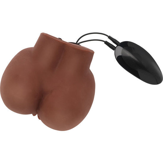 ACT - BAL ASS REALISTISCHER MASTURBATOR MIT BRAUNEM VIBRATOR – Bild 5