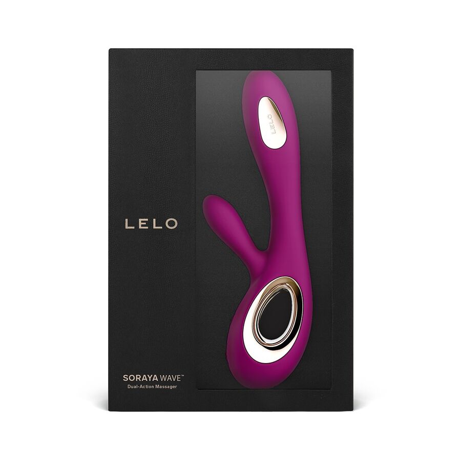 LELO - SORAYA WAVE VIBRATOR RABBIT DEEP ROSE – Bild 3