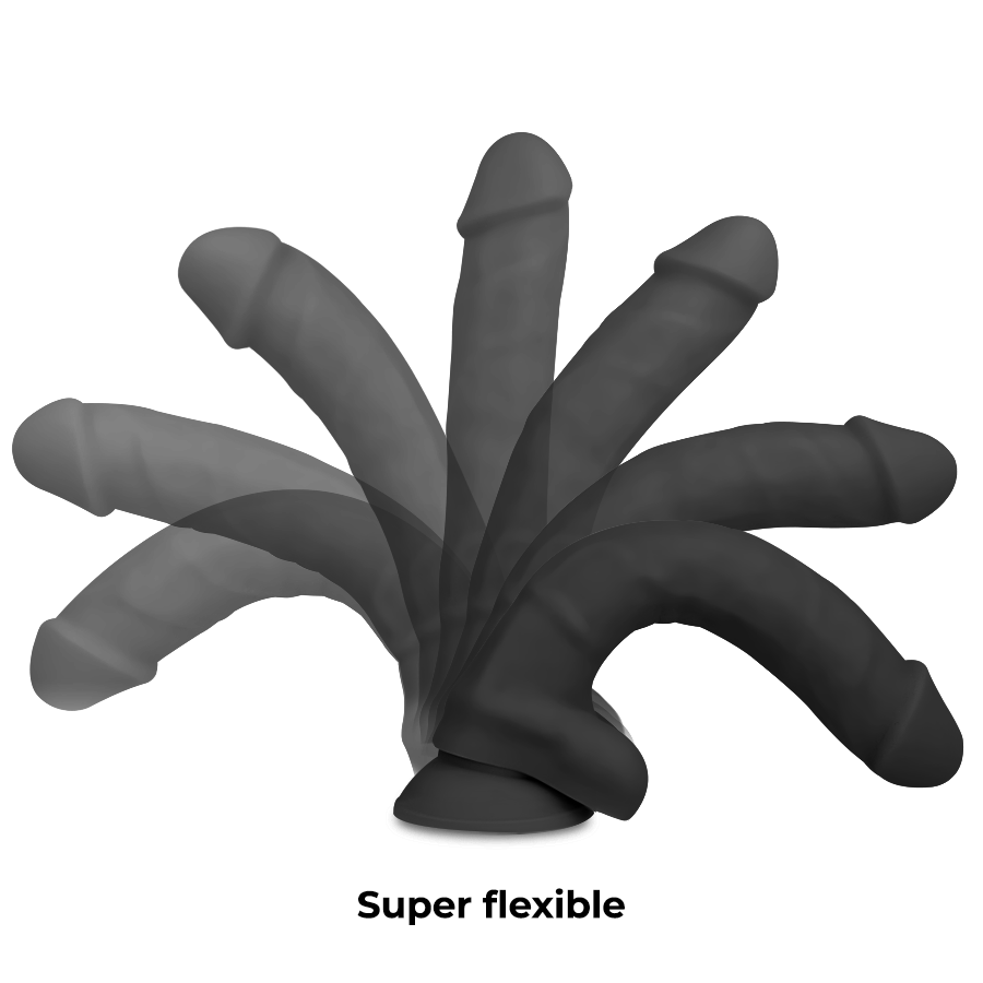 COCK MILLER - SILIKON DICHTE COCKSIL ARTIKULIERBAR SCHWARZ 13 CM – Bild 3
