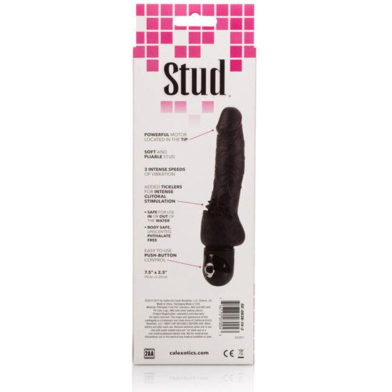 CALEXOTICS - POWER STUD CLITERRIFIC SCHWARZER VIBRATOR – Bild 3