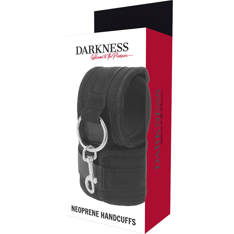 DARKNESS - HANDSCHELLEN AUS NEOPREN – Bild 5