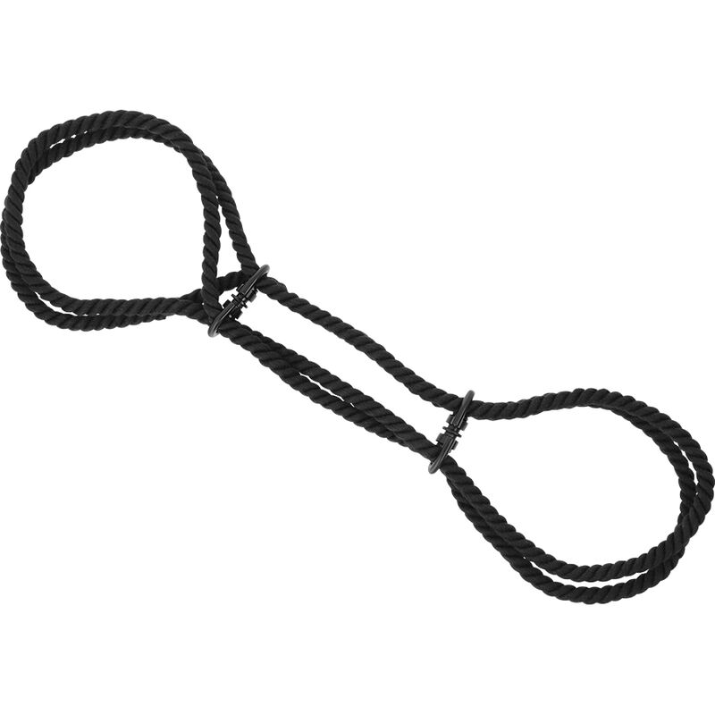 DARKNESS - HANDSCHELLEN ODER KNÖCHEL-HANDSCHELLEN AUS 100 % BAUMWOLLE – Bild 5