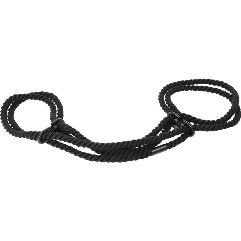 DARKNESS - HANDSCHELLEN ODER KNÖCHEL-HANDSCHELLEN AUS 100 % BAUMWOLLE – Bild 3