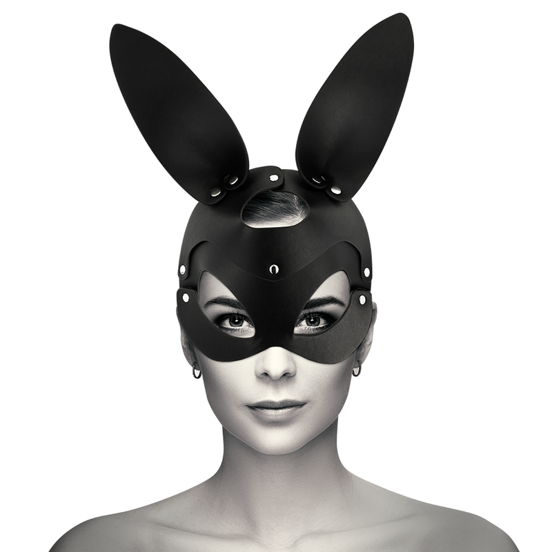 COQUETTE CHIC DESIRE - VEGANE LEDERMASKE MIT HASENOHREN – Bild 6