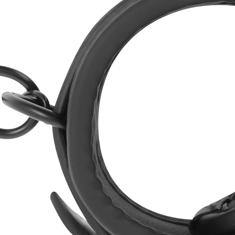 FETISH SUBMISSIVE - HAND- UND KNÖCHEL-HANDSCHELLEN-SET MIT NOPRENE-FUTTER – Bild 5