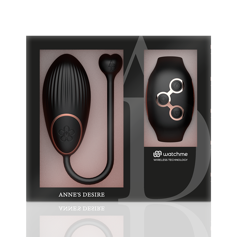 ANNE'S DESIRE - EGG FERNBEDIENUNGSTECHNOLOGIE WATCHME SCHWARZ/GOLD – Bild 7