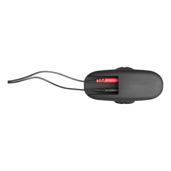 ELECTRASTIM - SILIKON SCHWARZ ROCKER BUTT PLUG MITTEL – Bild 5