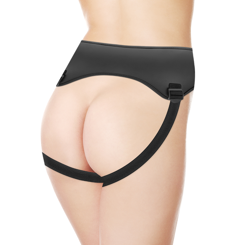 CYBER SILICOCK - STRAP-ON JUDE FLÜSSIGE SILIKON MIT 3 RINGEN GRATIS 18 CM -O- 3.2 CM – Bild 3