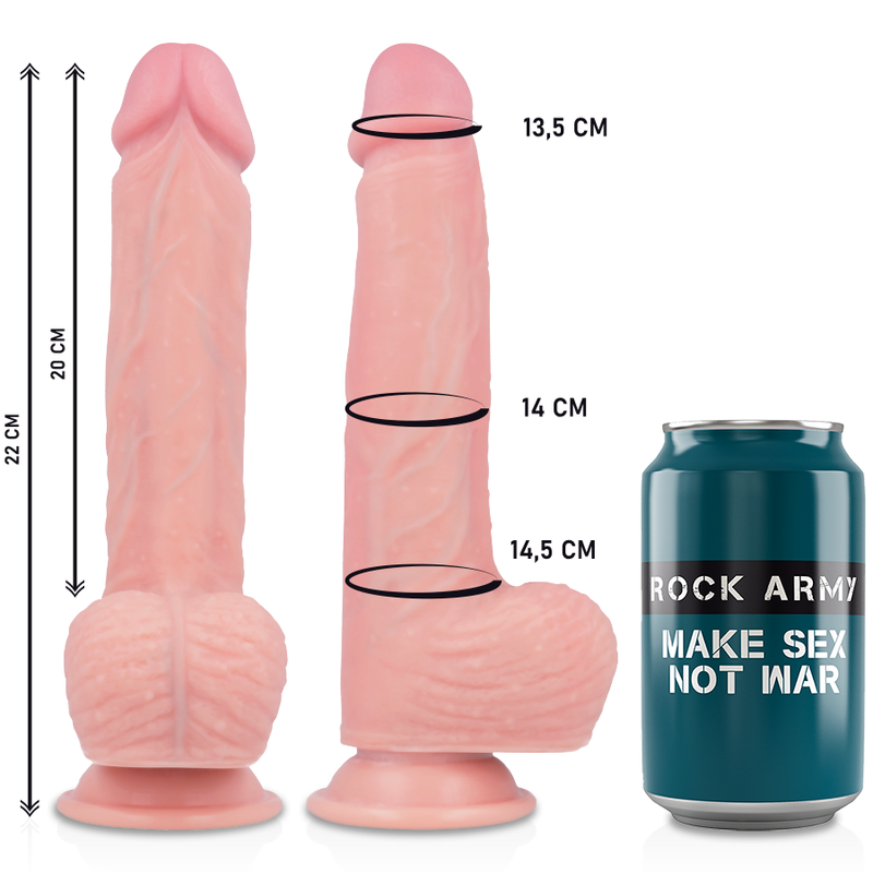 ROCKARMY - HARNESS + FLÜSSIGSILIKON VIBRATOR PREMIUM APACHE FERNBEDIENUNG 20.5 CM -O- 4.62 CM – Bild 13