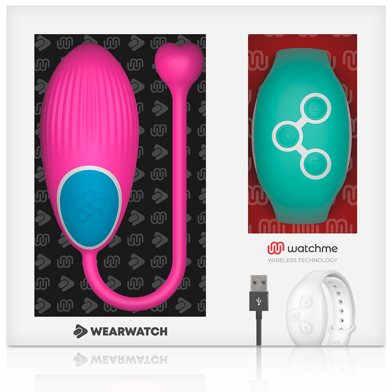 WEARWATCH - WATCHME-TECHNOLOGIE FERNBEDIENUNG EI FUCHSIA / MEERWASSER – Bild 4