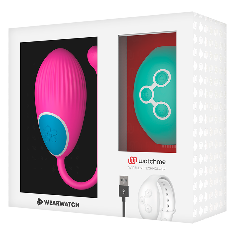 WEARWATCH - WATCHME-TECHNOLOGIE FERNBEDIENUNG EI FUCHSIA / MEERWASSER – Bild 3