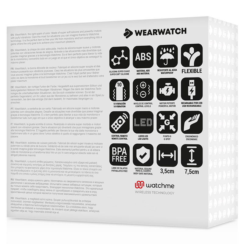 WEARWATCH - EGG FERNBEDIENUNG WATCHME TECHNOLOGIE MEERWASSER / SCHNEE – Bild 6
