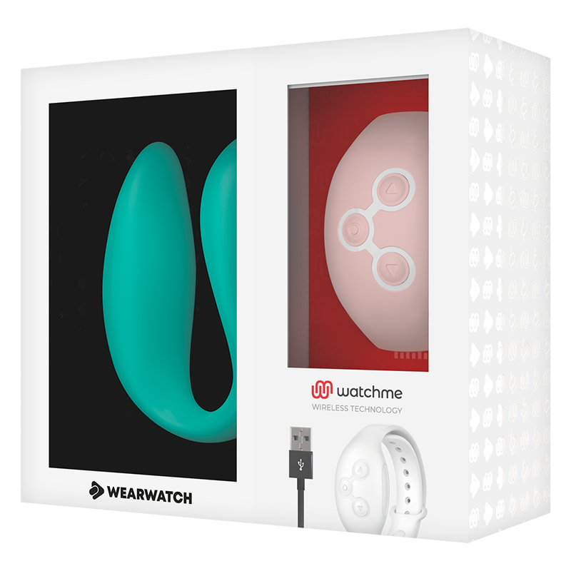 WEARWATCH - WATCHME DUAL TECHNOLOGY VIBRATOR MEERWASSER / ROSA – Bild 6