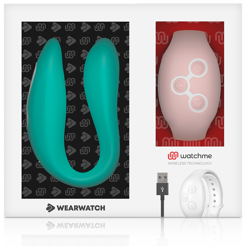 WEARWATCH - WATCHME DUAL TECHNOLOGY VIBRATOR MEERWASSER / ROSA – Bild 3