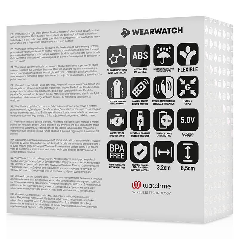 WEARWATCH - DUAL-TECHNOLOGIE WATCHME HELLGRÜNER VIBRATOR – Bild 6
