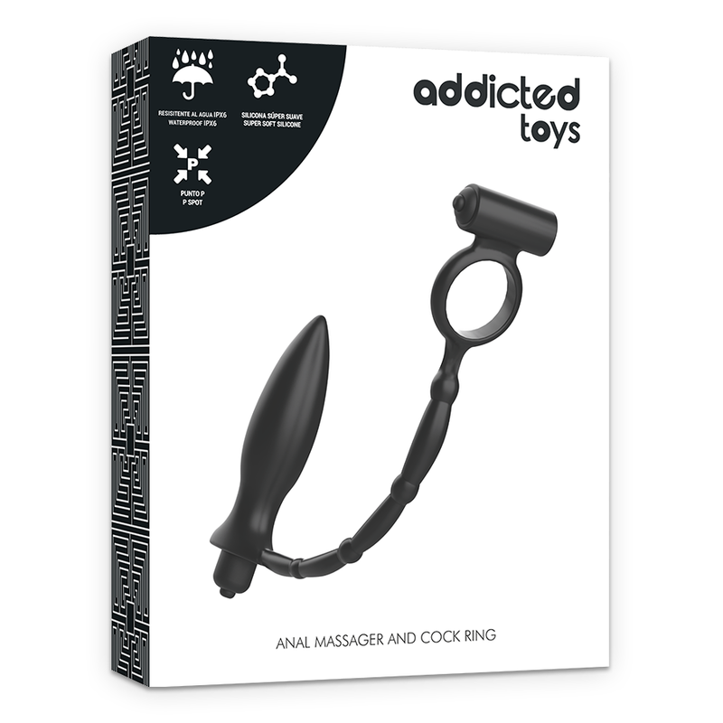 ADDICTED TOYS - ANALPLUG MIT VIBRATIONSRING – Bild 7