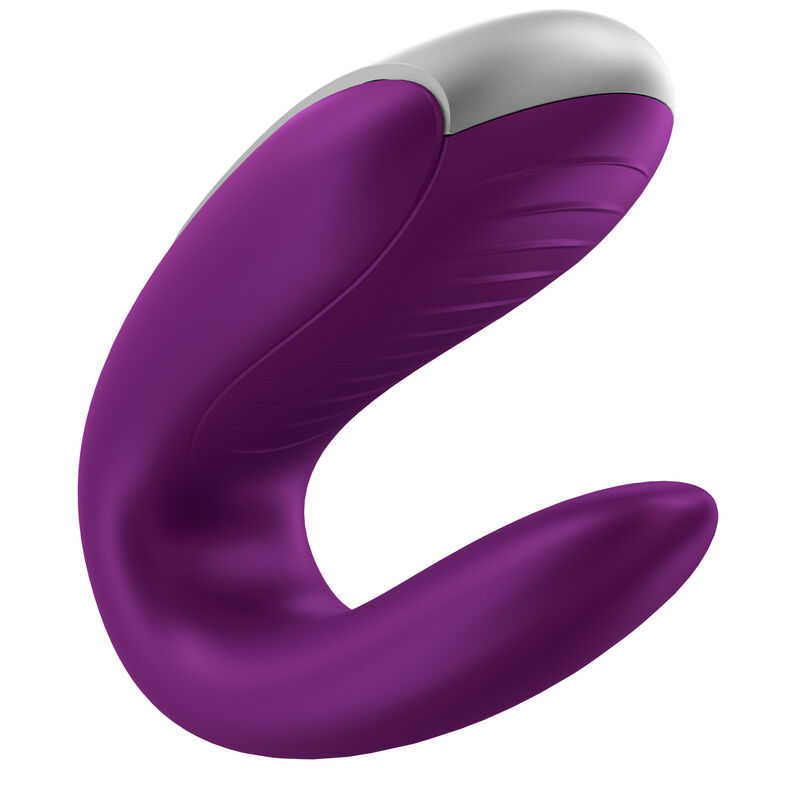 SATISFYER - DOUBLE FUN PARTNER VIBRATOR LILA - Image 7