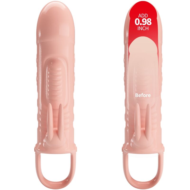 PRETTY LOVE - SLOANE NATÜRLICHE KANINCHEN-PENISHÜLLE – Bild 3