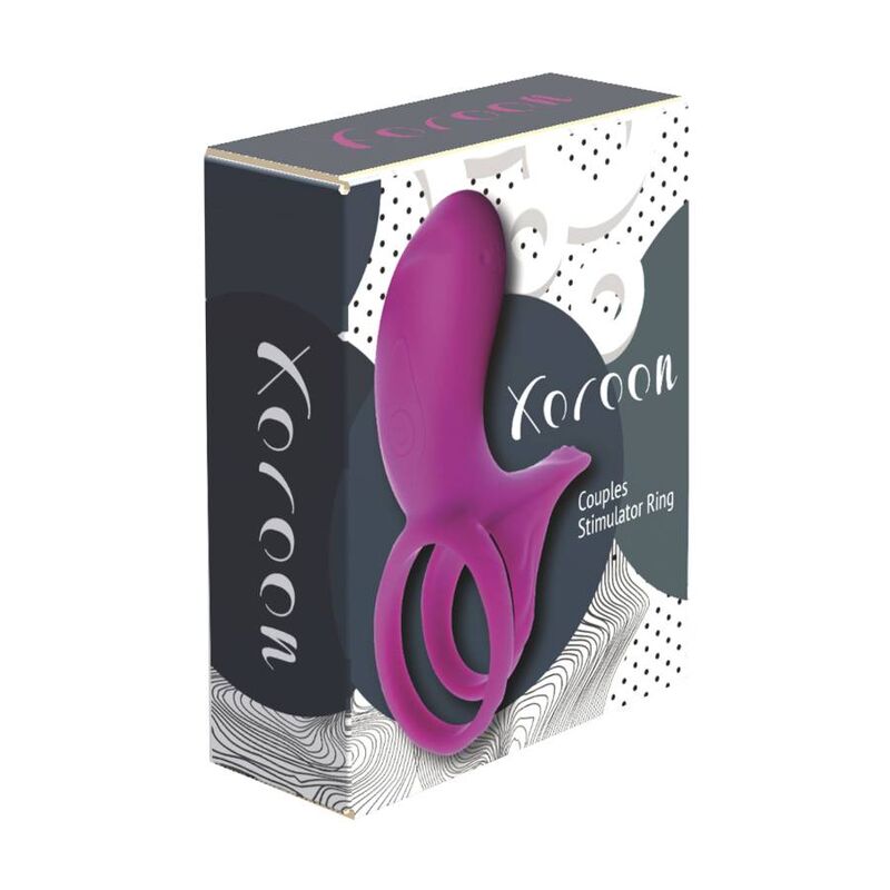 XOCOON - PAAR-STIMULATORRING FUCHSIA – Bild 3