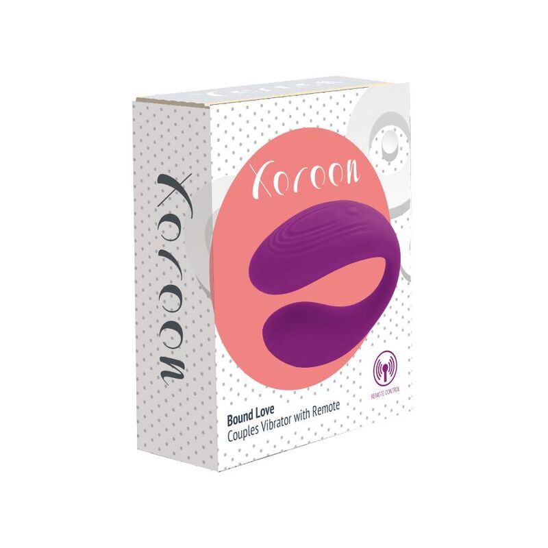 XOCOON - GEBUNDENER VIBRATOR FÜR LIEBESPAARE, LILA – Bild 5
