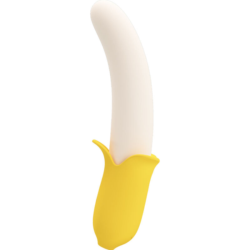 PRETTY LOVE - BANANA GEEK SUPER POWER 7 VIBRATIONEN UP&DOWN SILIKON SCHWARZ – Bild 7