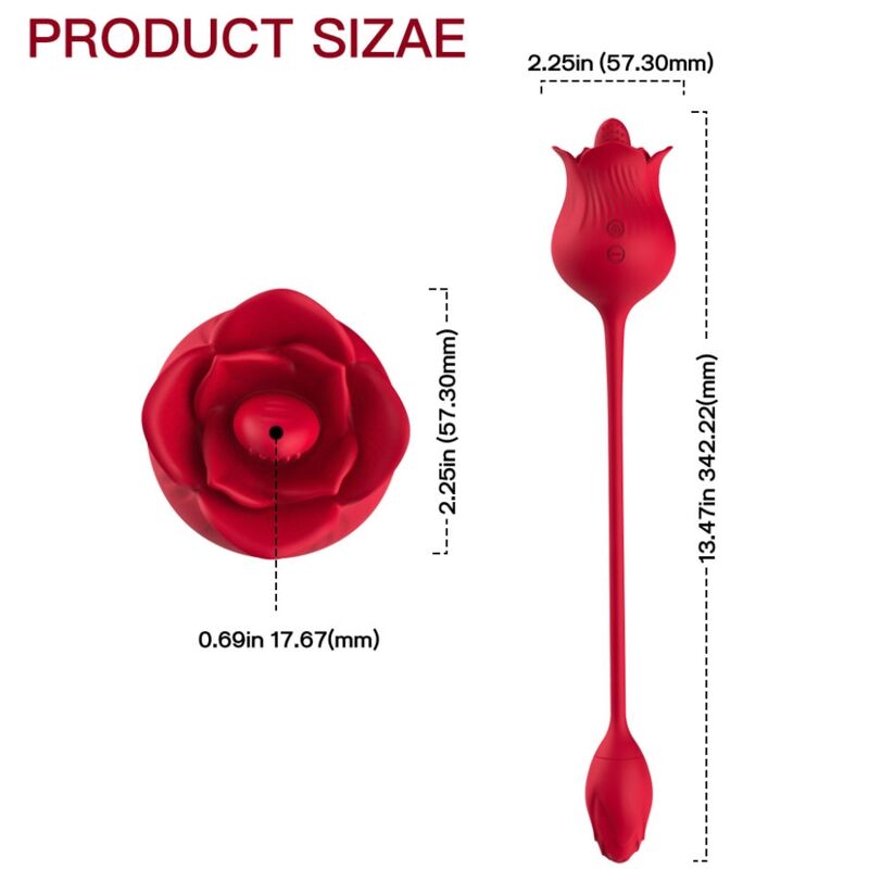 ARMONY - ROSA VIBRATOR MIT COLA ROT – Bild 5