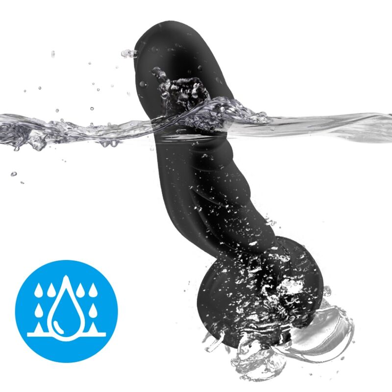 ARMONY - DILDO VIBRATOR & ANAL PLUG FERNBEDIENUNG SCHWARZ – Bild 3