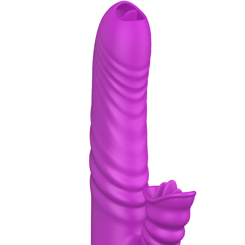 ARMONY - ANGELIA MULTIFUNKTIONSVIBRATOR DOPPELZUNGE VIOLETTER WRMEEFFEKT – Bild 4