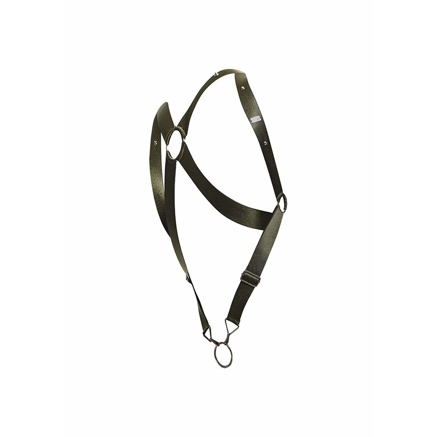 MOB - DNGEON CROSS BACK HARNESS GRÜN EINHEITSGRÖSSE – Bild 6