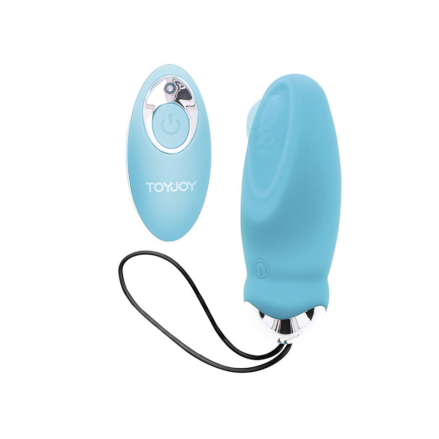 TOYJOY - HAPPINESS IM SO EGGCITED VIBRATOR FERNBEDIENUNG BLAU – Bild 4