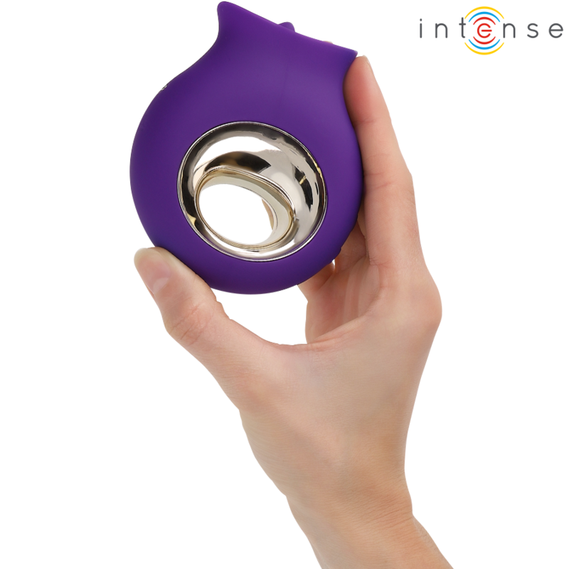 INTENSE - TULI KLITORISSTIMULATOR 9 VIBRATIONEN & 9 OSZILLATIONEN LILA – Bild 3
