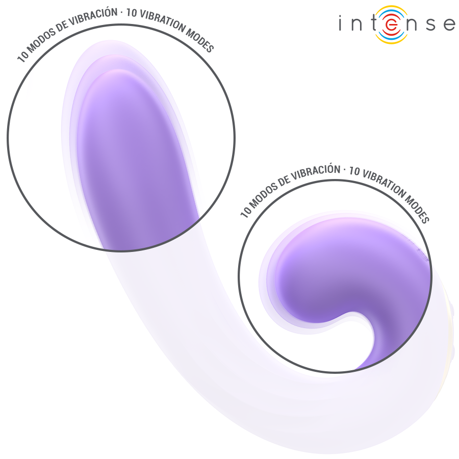 INTENSE - MERYL DOPPELVIBRATION KLITORISSTIMULATOR – Bild 3