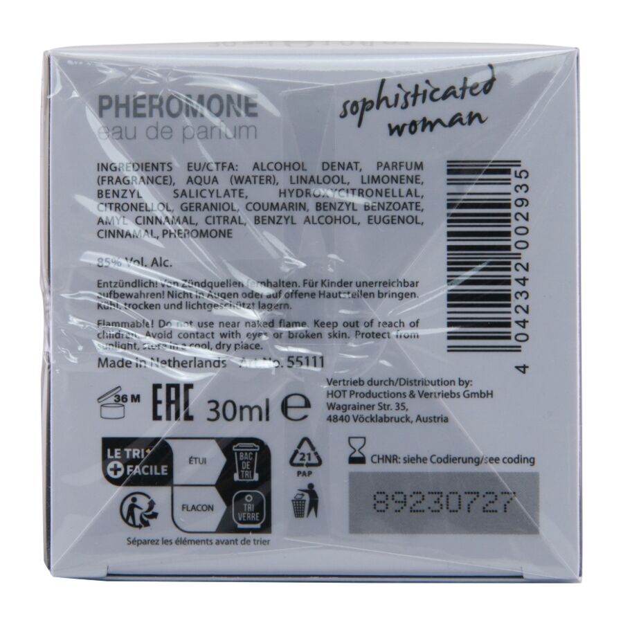 HOT - PHEROMON-PARFUM LONDON SOPHISTICATED WOMAN 30 ML – Bild 4