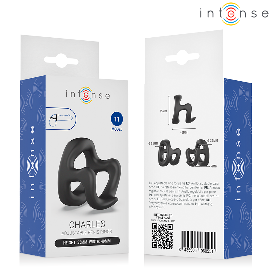 INTENSE - CHARLES ANILLO AJUSTABLE MODELO 11 – Bild 6