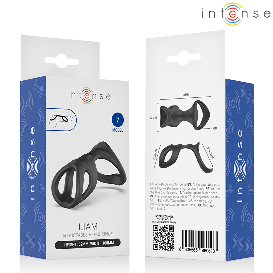 INTENSE - LIAM ANILLO AJUSTABLE MODELO 7 – Bild 6