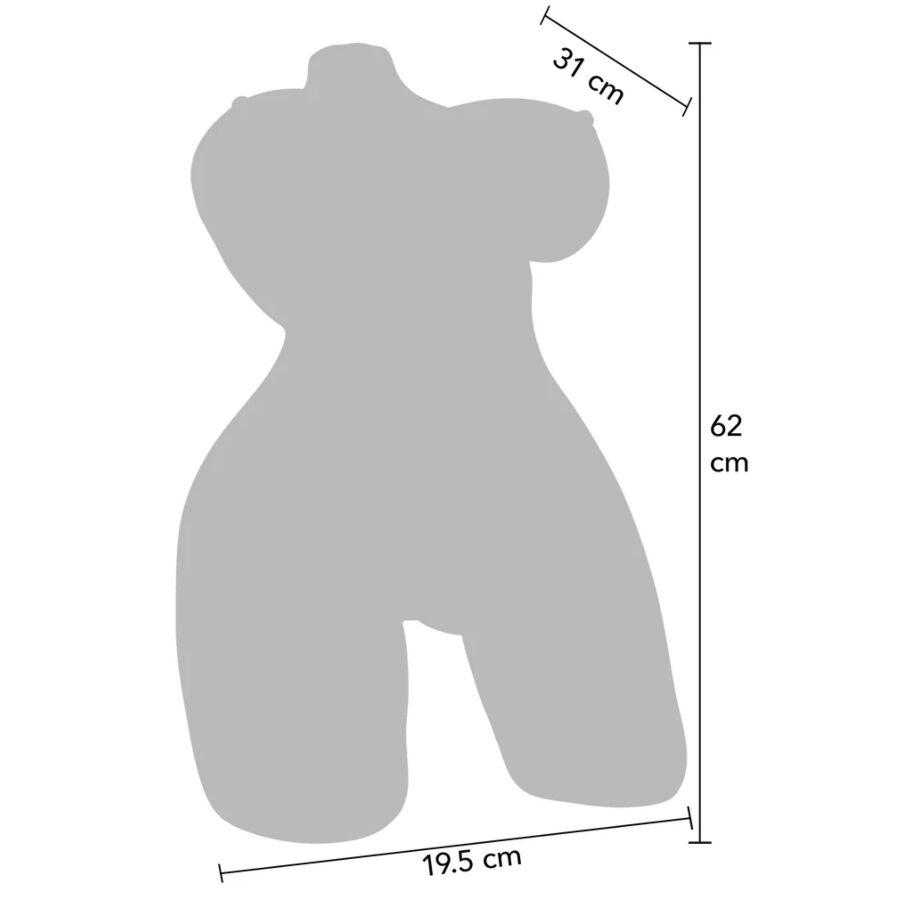 VERBORGENE BEGIERDE - GROSSER COLLEGE-FICK-SCHLAMPE-TORSO-FRAU-MASTURBATOR 15 KG – Bild 10