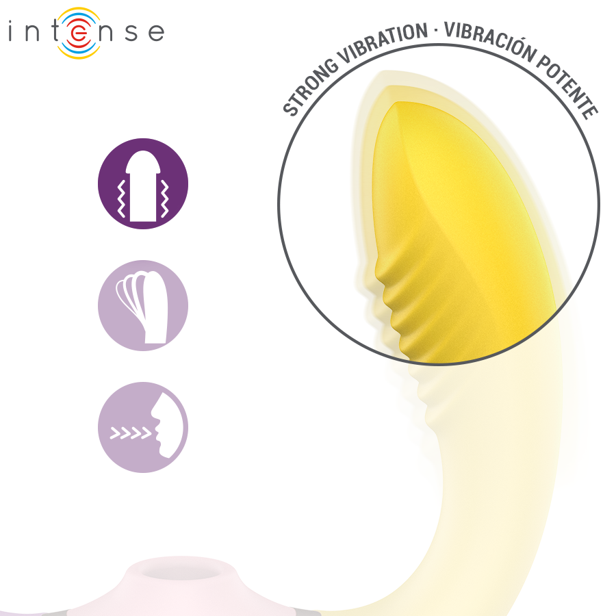 INTENSE - WILLOW 3-IN-1 SAUG- UND VIBRATIONSSTIMULATOR – Bild 7
