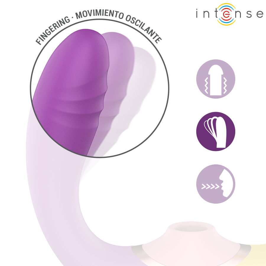 INTENSE - WILLOW 3-IN-1 SAUG- UND VIBRATIONSSTIMULATOR – Bild 6