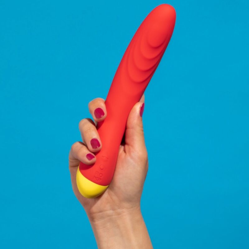 ROMP - HYPE Multifunktions-G-Punkt-Vibrator Rot – Bild 13