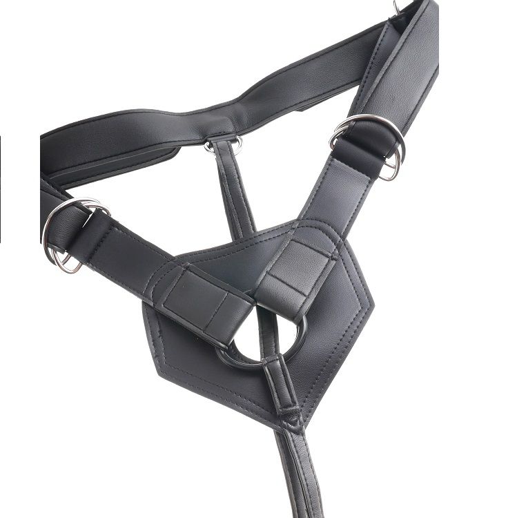KING COCK HARNESS MIT REALISTISCHEM NATURPENIS 20,3 CM – Bild 3