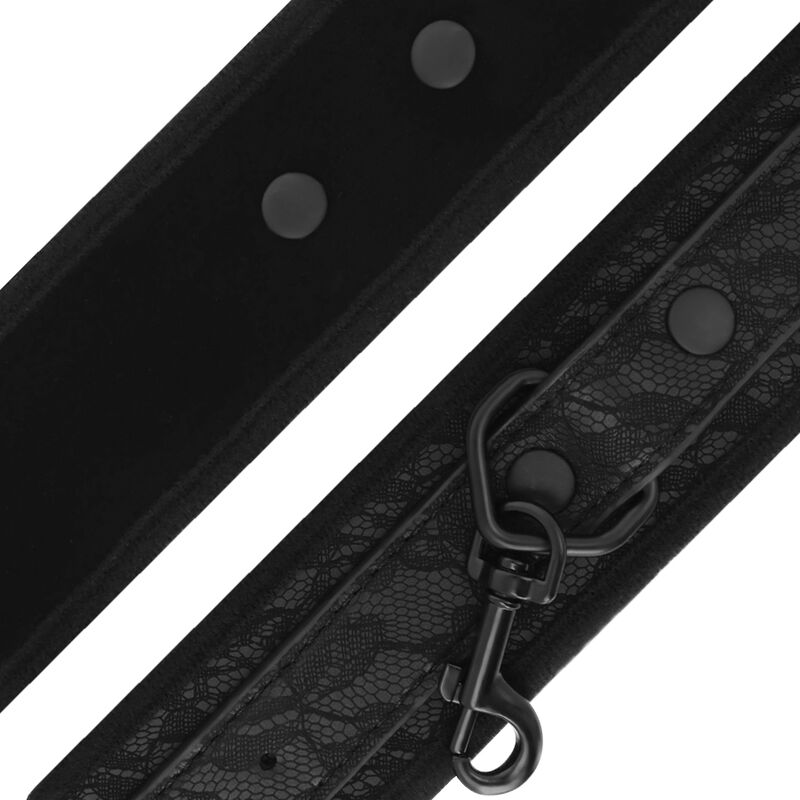 DARKNESS - LUXUS-BDSM-HANDSCHELLEN IN SCHWARZ – Bild 4