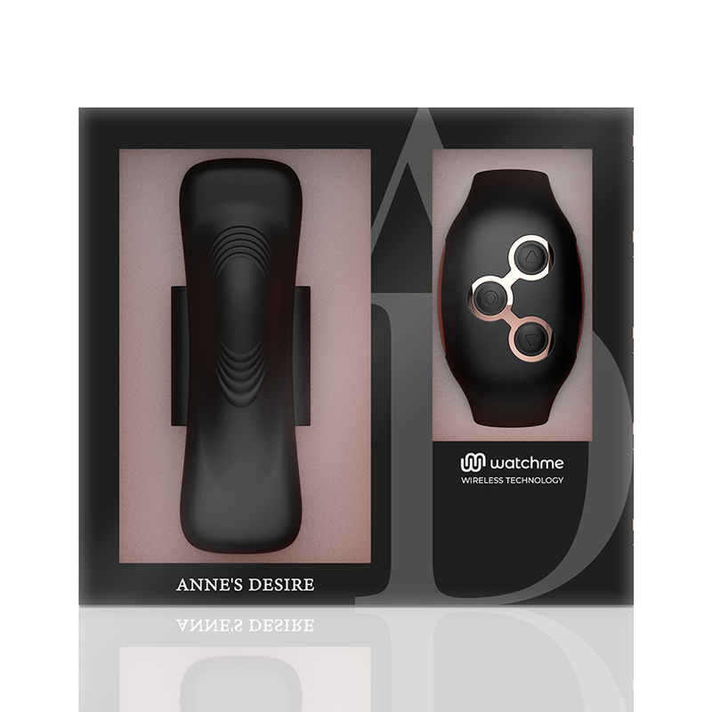 ANNE'S DESIRE - PANTY PLEASURE TECNOLOG A WATCHME SCHWARZ/GOLD – Bild 12