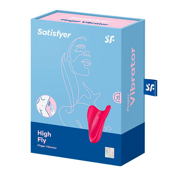 SATISFYER - HIGH FLY FINGERVIBRATOR FUCHSIA – Bild 6